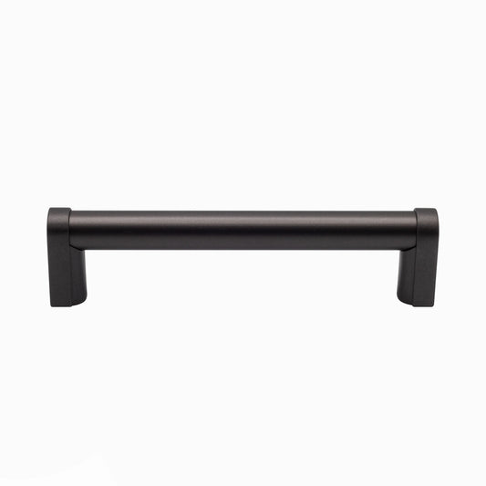 Matte Black Appliance Pull on a white background