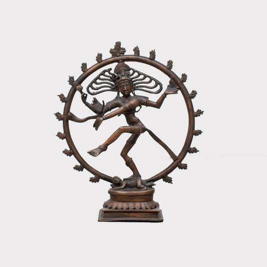 19th Century Bronze Statue of Shiva