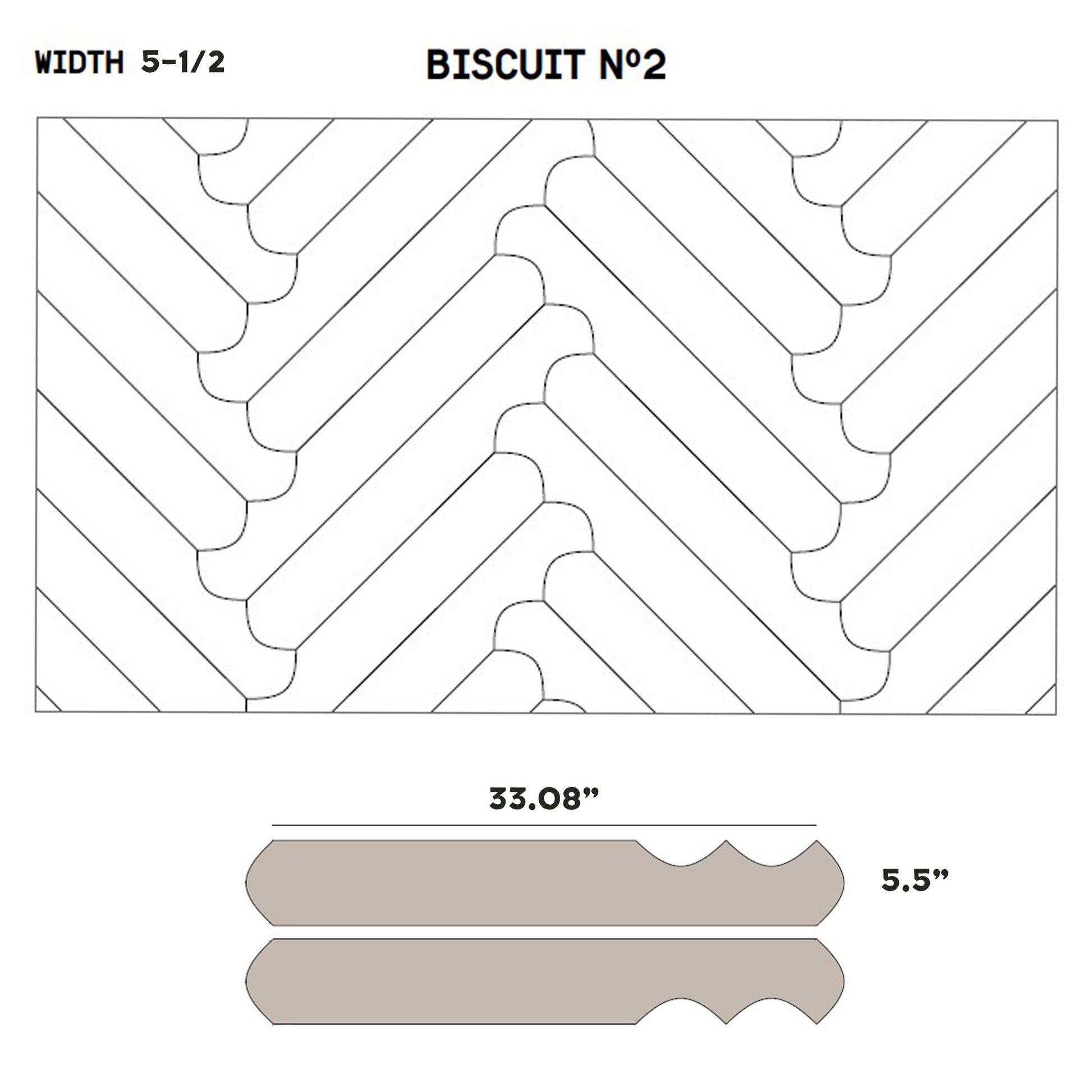 Biscuit No. 5 Medium Layout