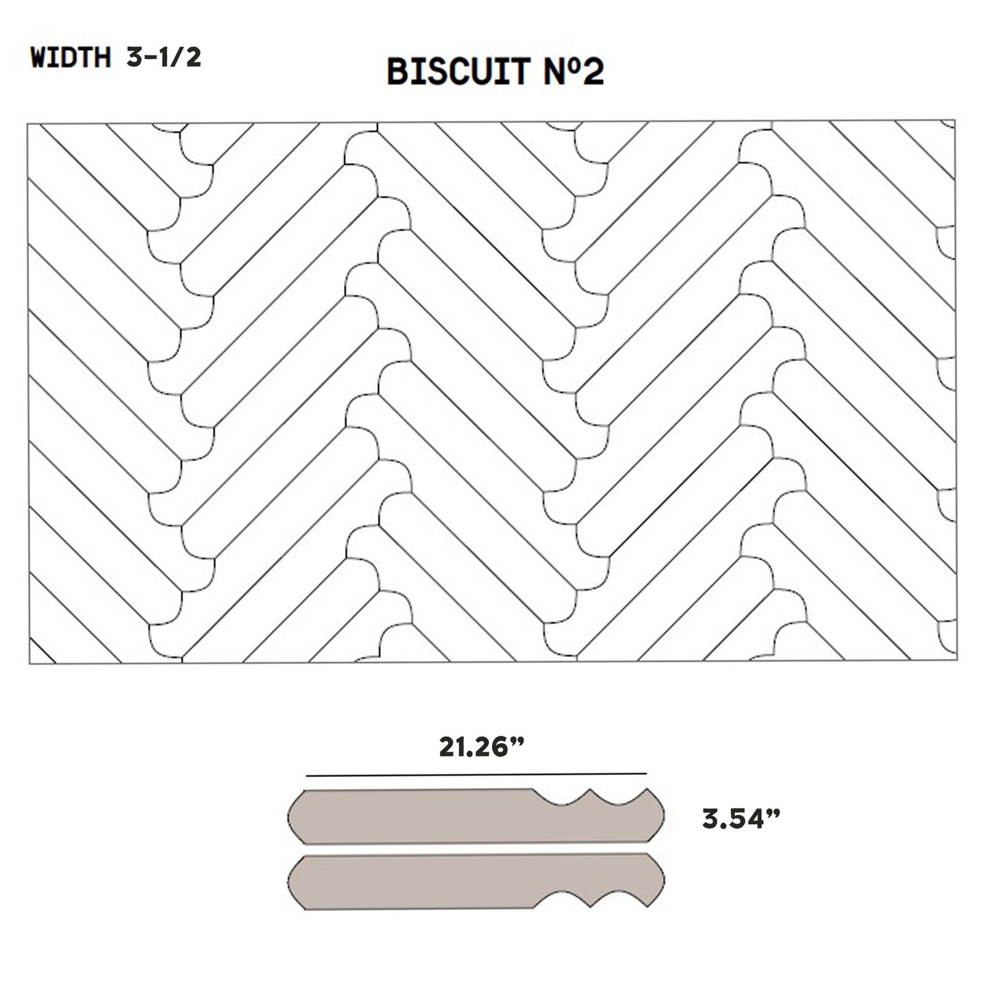 Biscuit No. 2 Small Layout