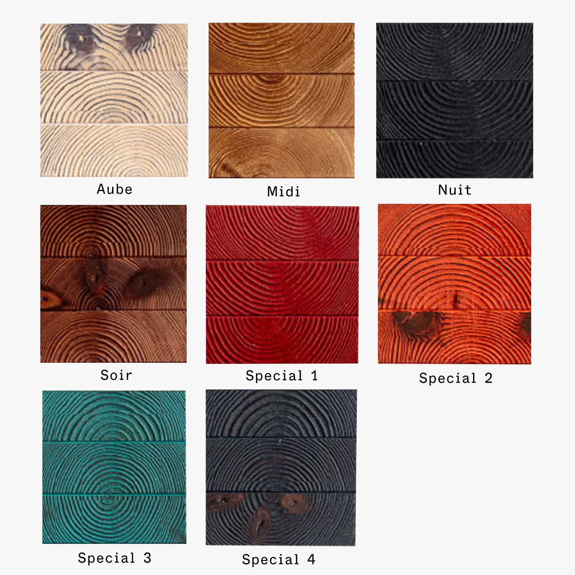 Trafic finish colors