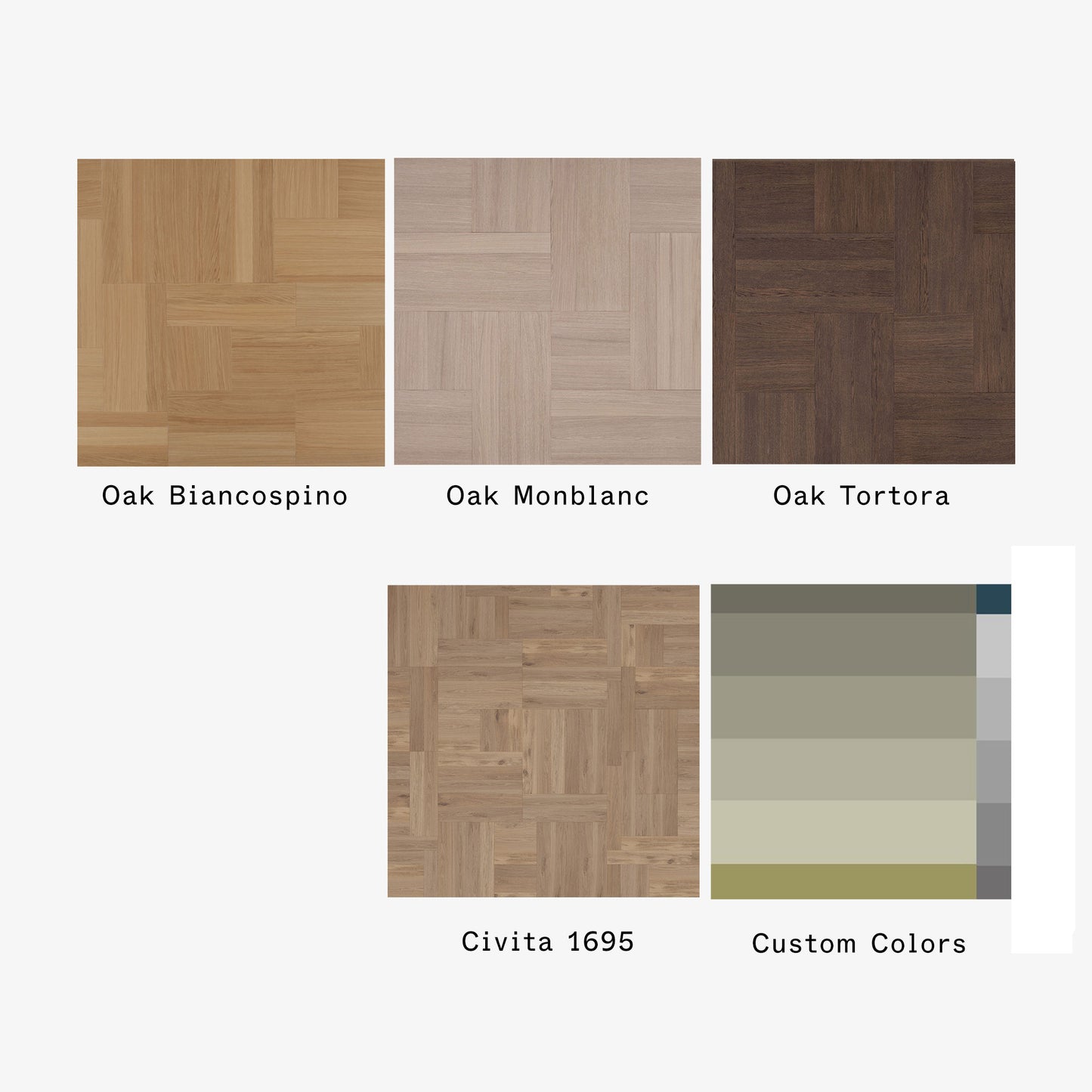 Foxtrot color finishes