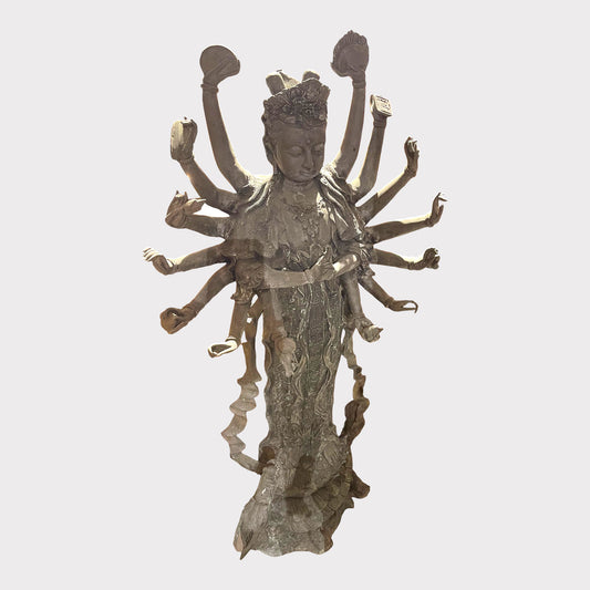 Large Bronze of Guanyin, Goddess of Mercy
