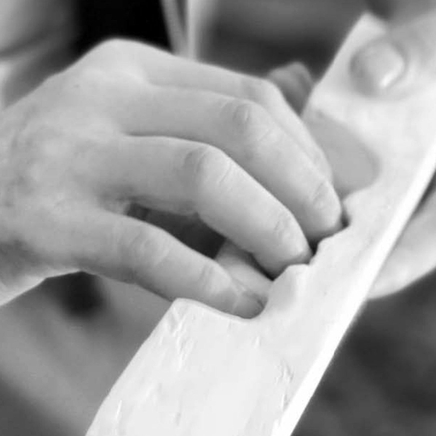 Gesture collection image of hand modeling clay