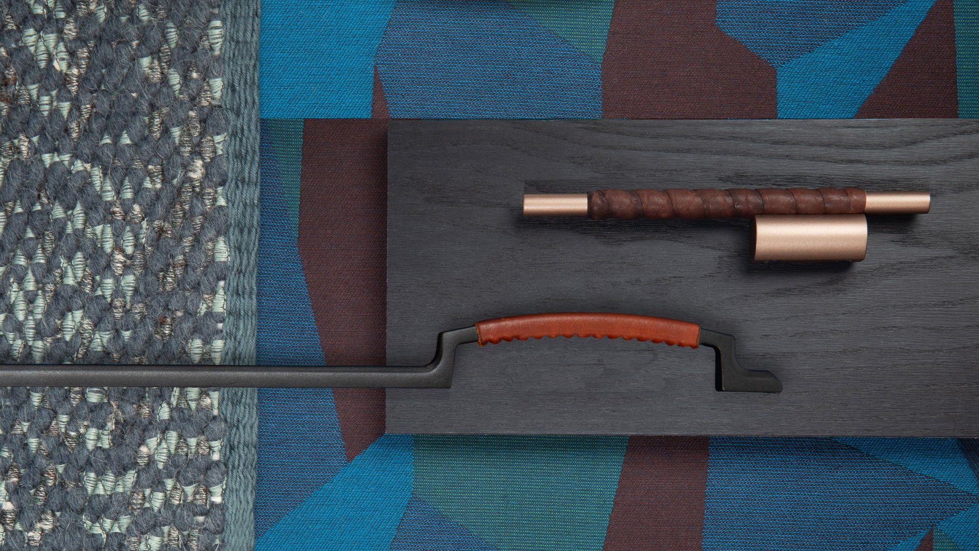 Studio Marchant x Obsidian Leather hardware banner