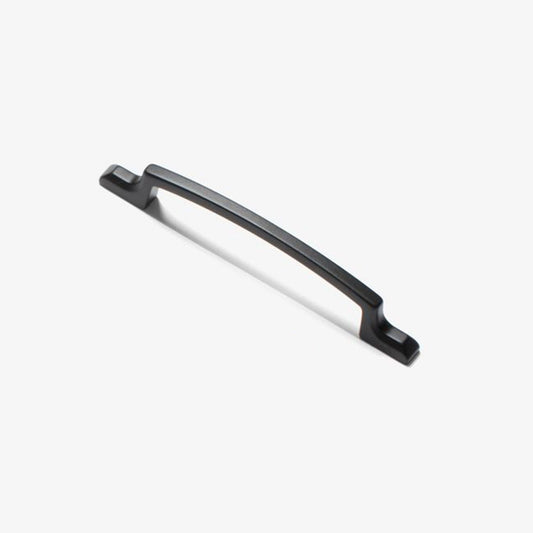 Matte Black Short Arm Modern Cabinet Pull by Studio Marchant
