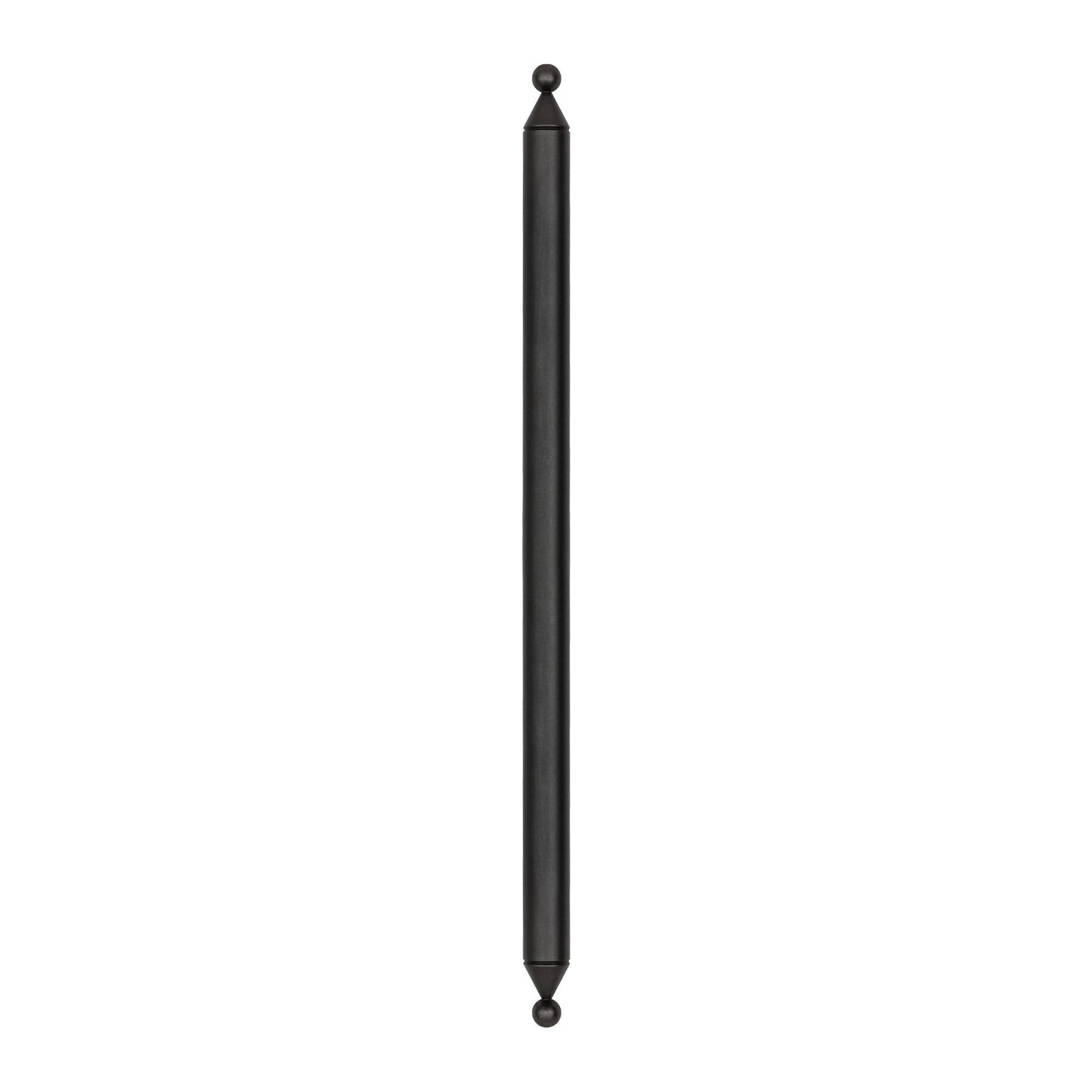 circus long medium pull matte black top view
