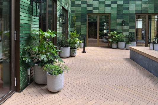 Esthec Terrace material featured at the Hyatt Regency in Amsterdam