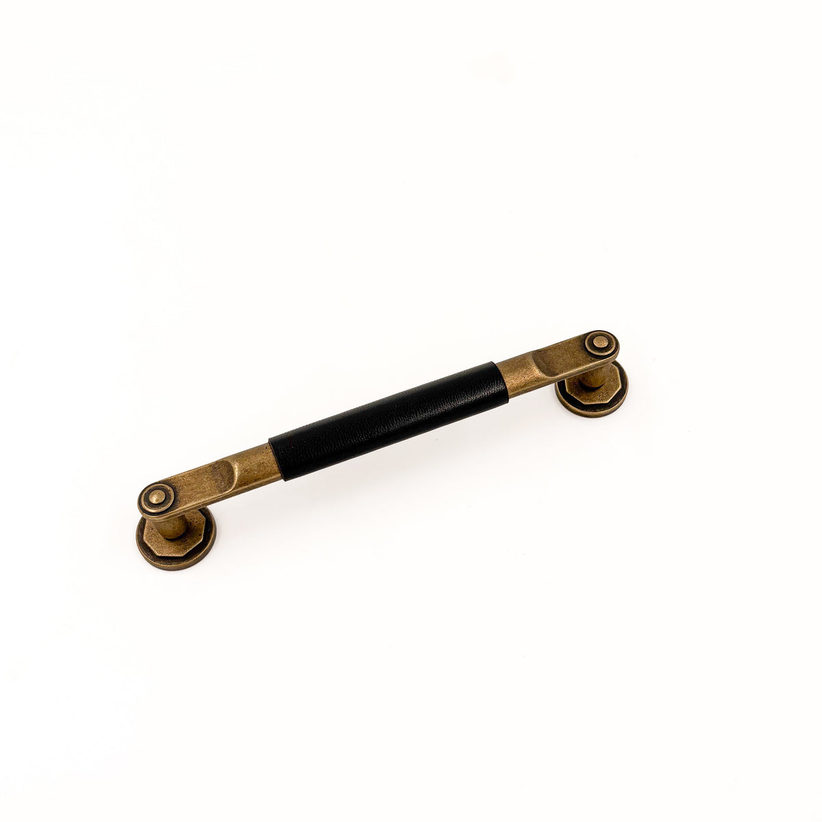 Leather Industrial Modern Cabinet Pull | Small