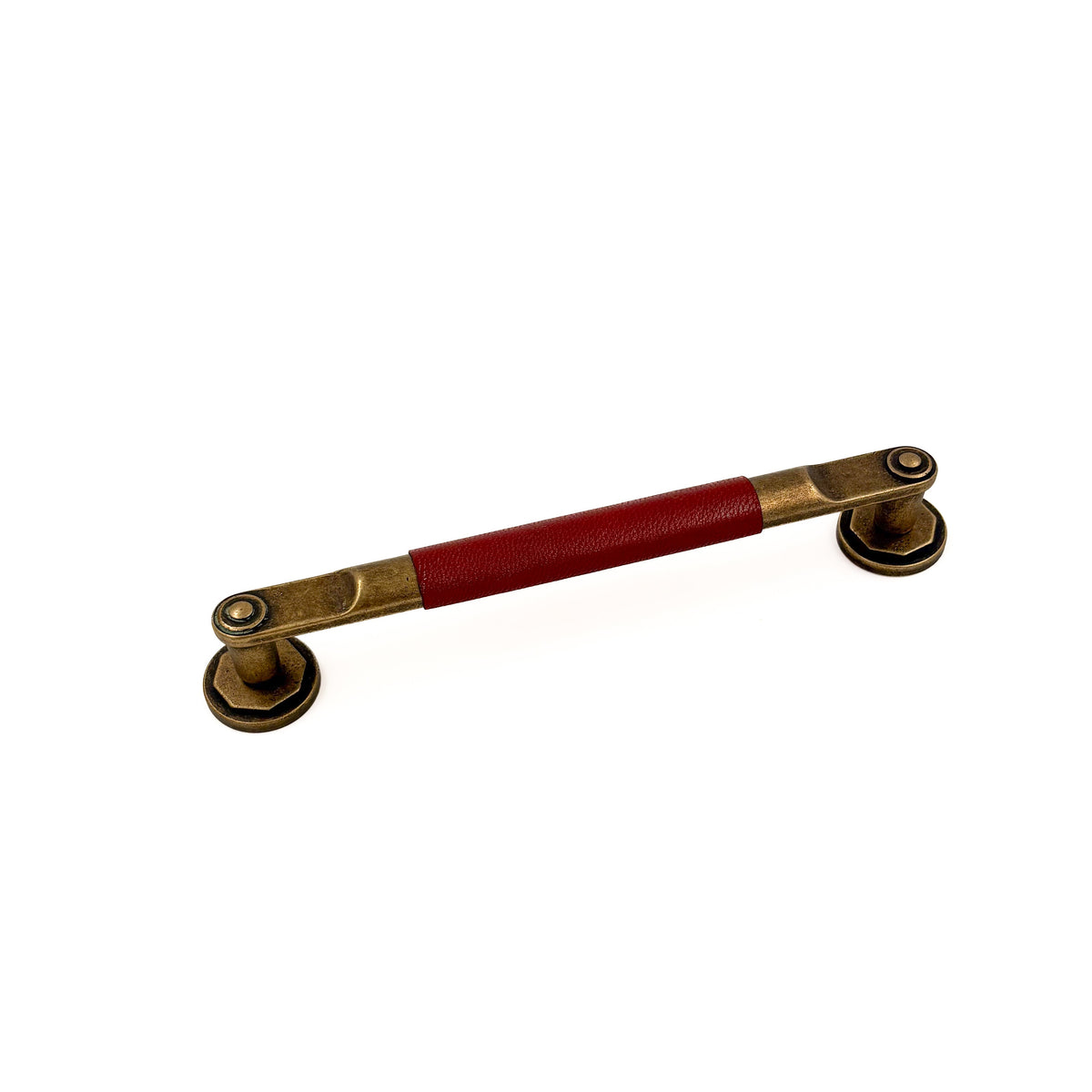 Leather Industrial Modern Cabinet Pull | Small