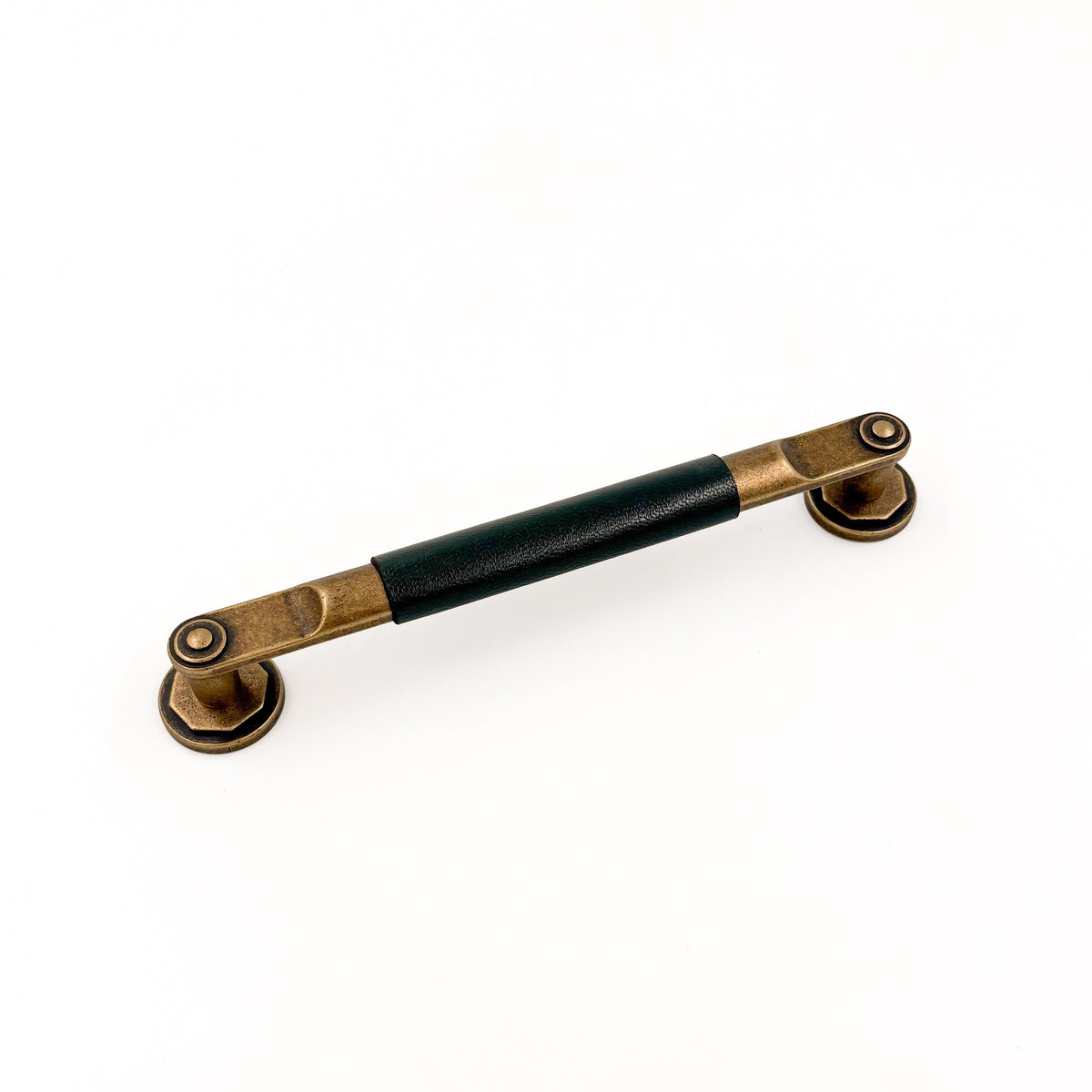 Leather Industrial Modern Cabinet Pull | Small