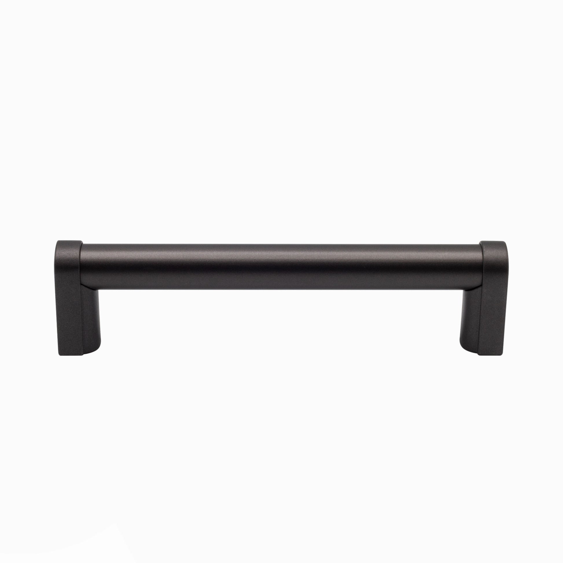 Matte Black Appliance Pull on a white background