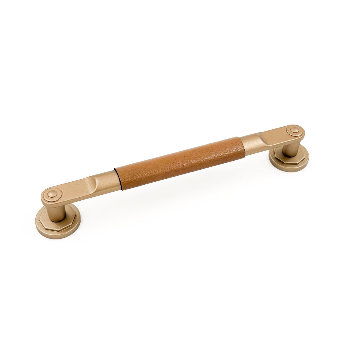 Leather Industrial Modern Cabinet Pull | Small