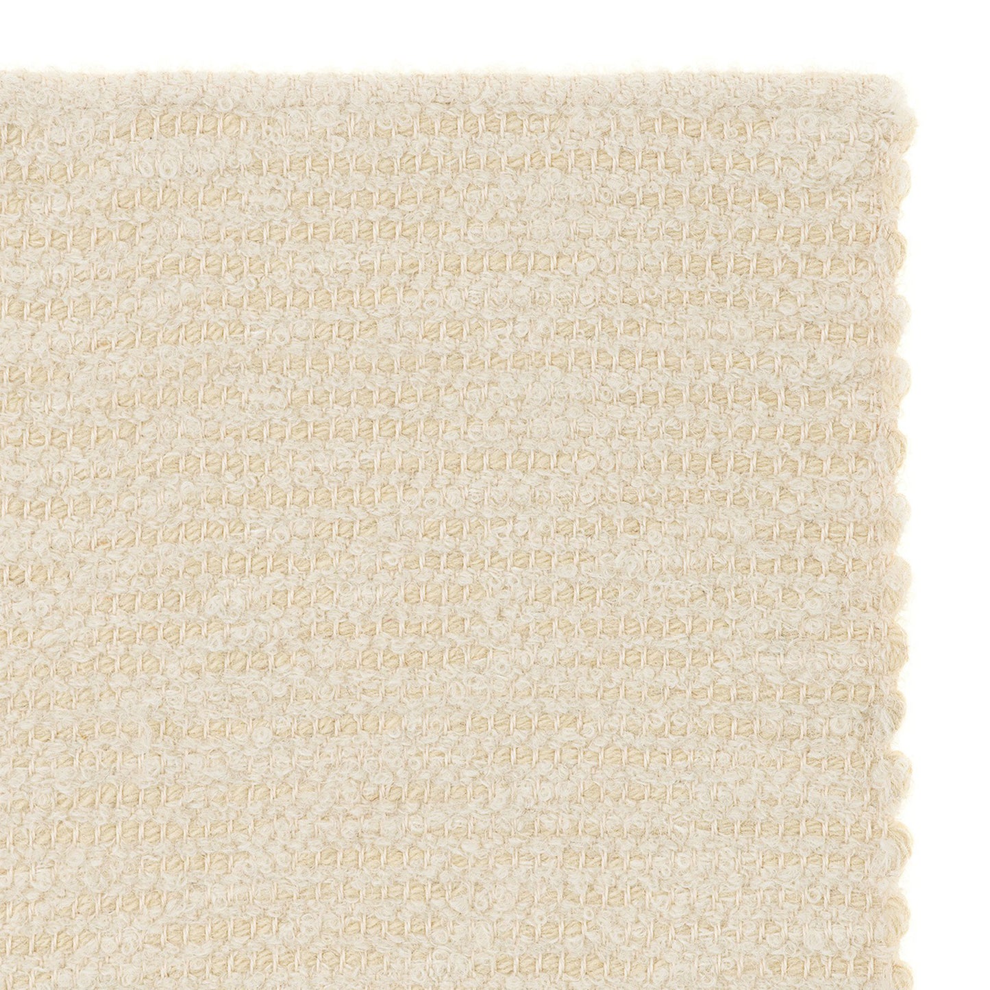 Alisso rug style in cream textured flat weave