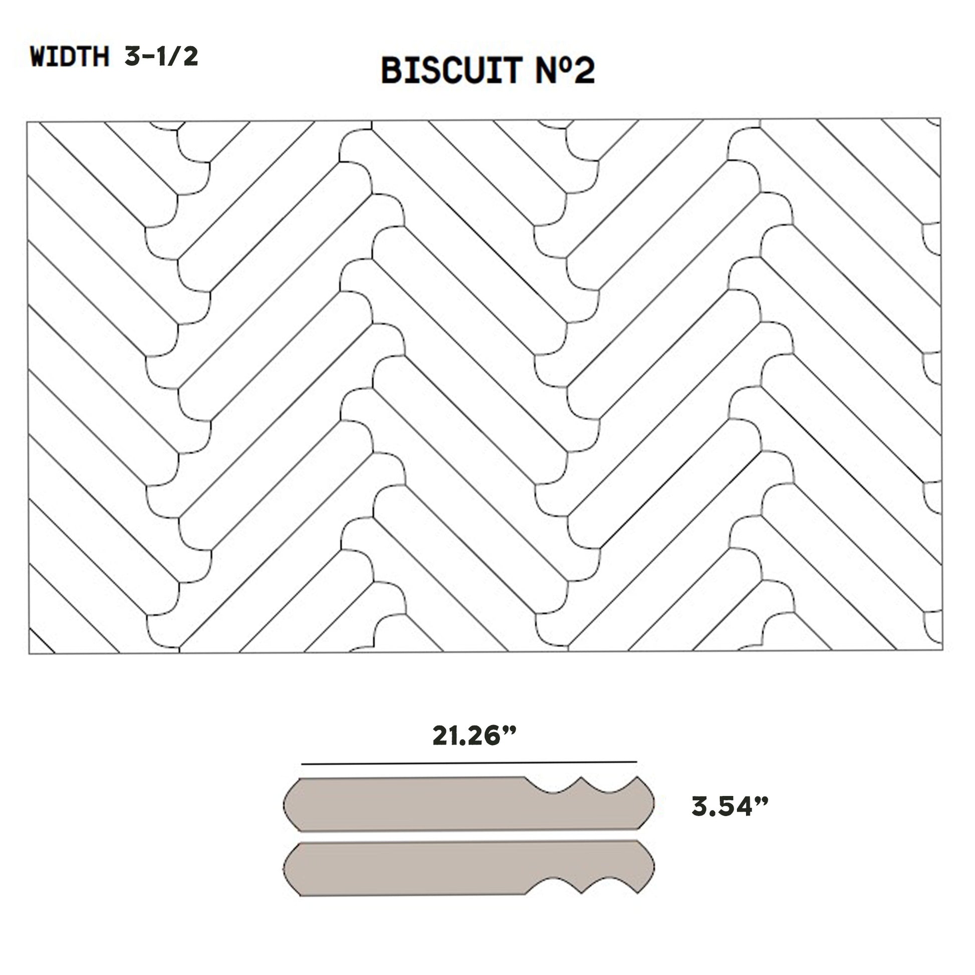 Biscuit No. 2 Small Layout