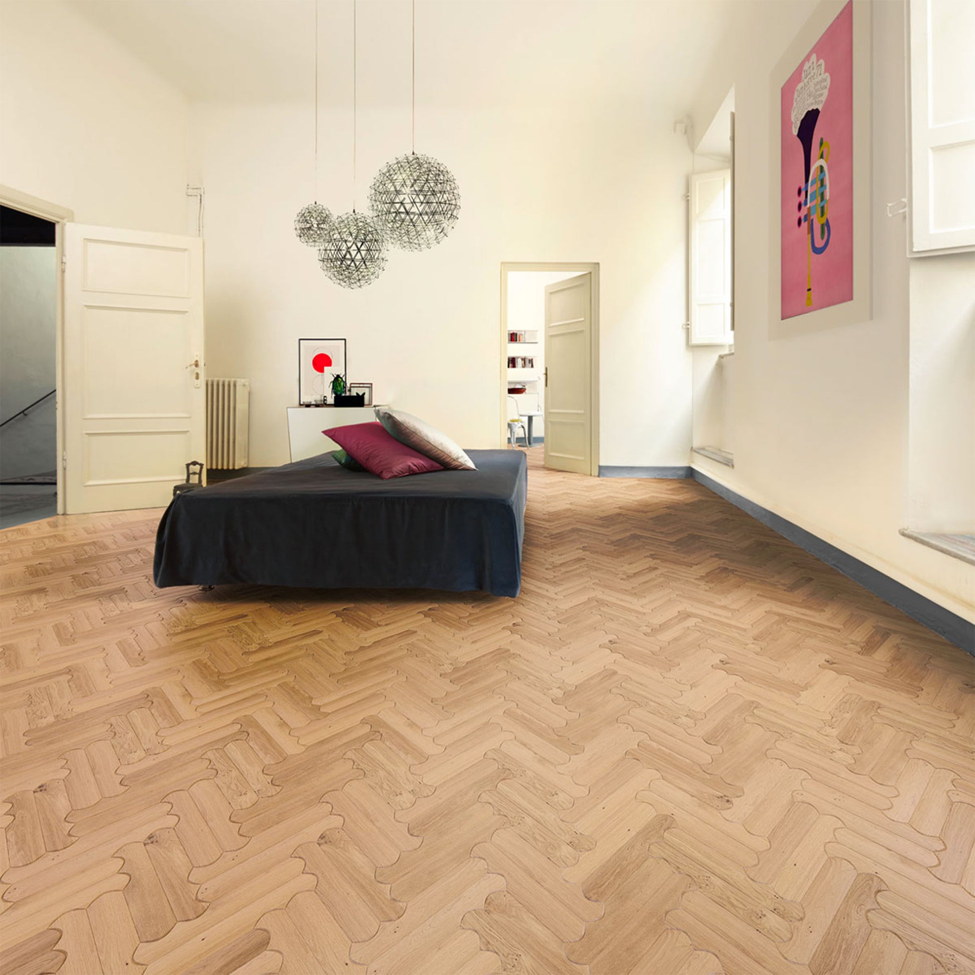 Wood Parquet - biscuit 3 | Oak Civita 1695