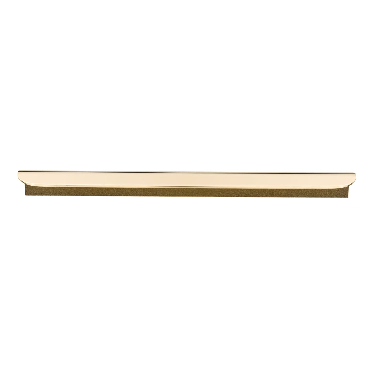 Brass Metal Tab pull on a white backbround