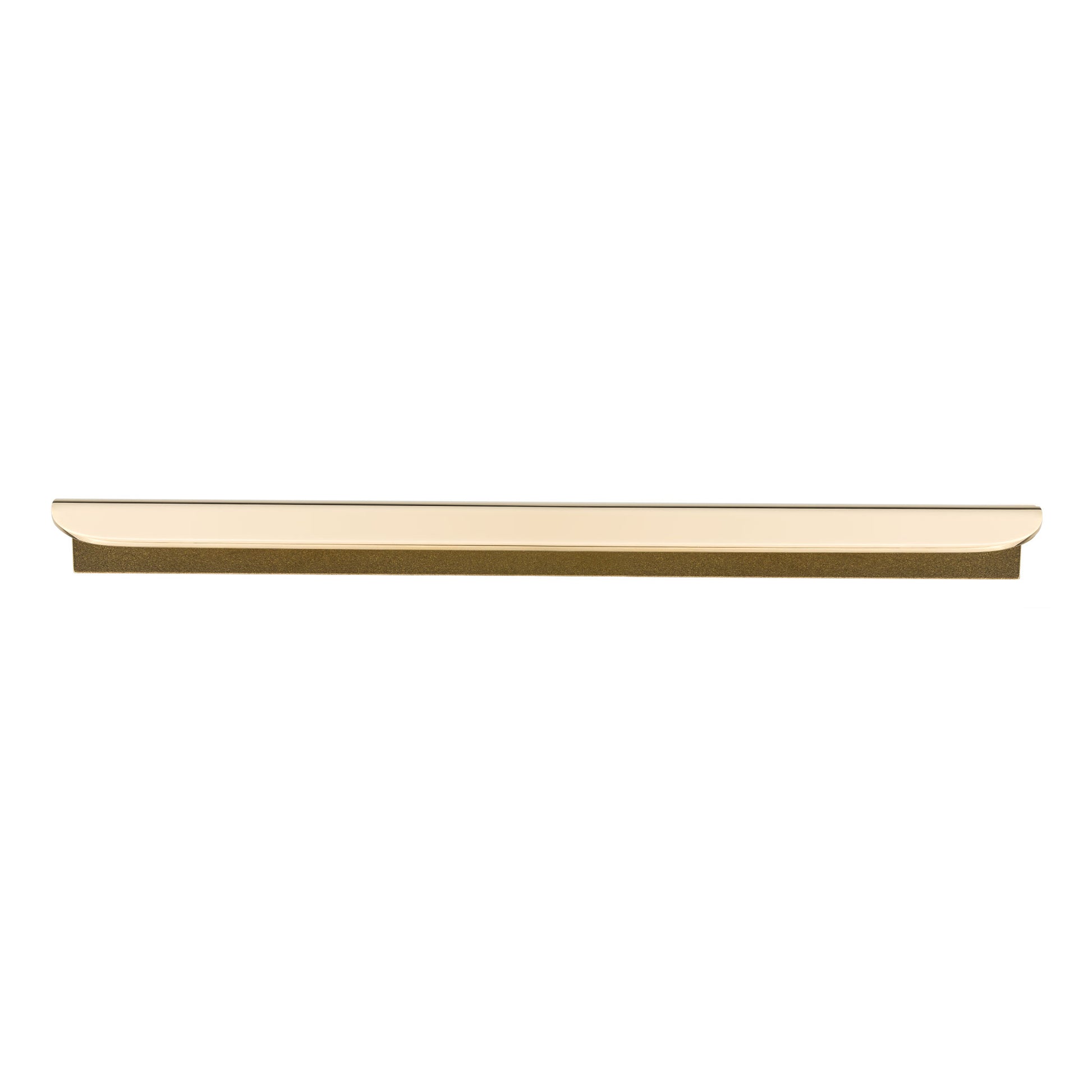 Brass Metal Tab pull on a white backbround