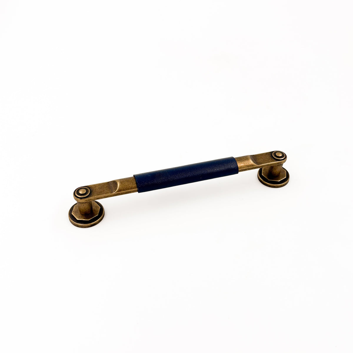 Leather Industrial Modern Cabinet Pull | Small
