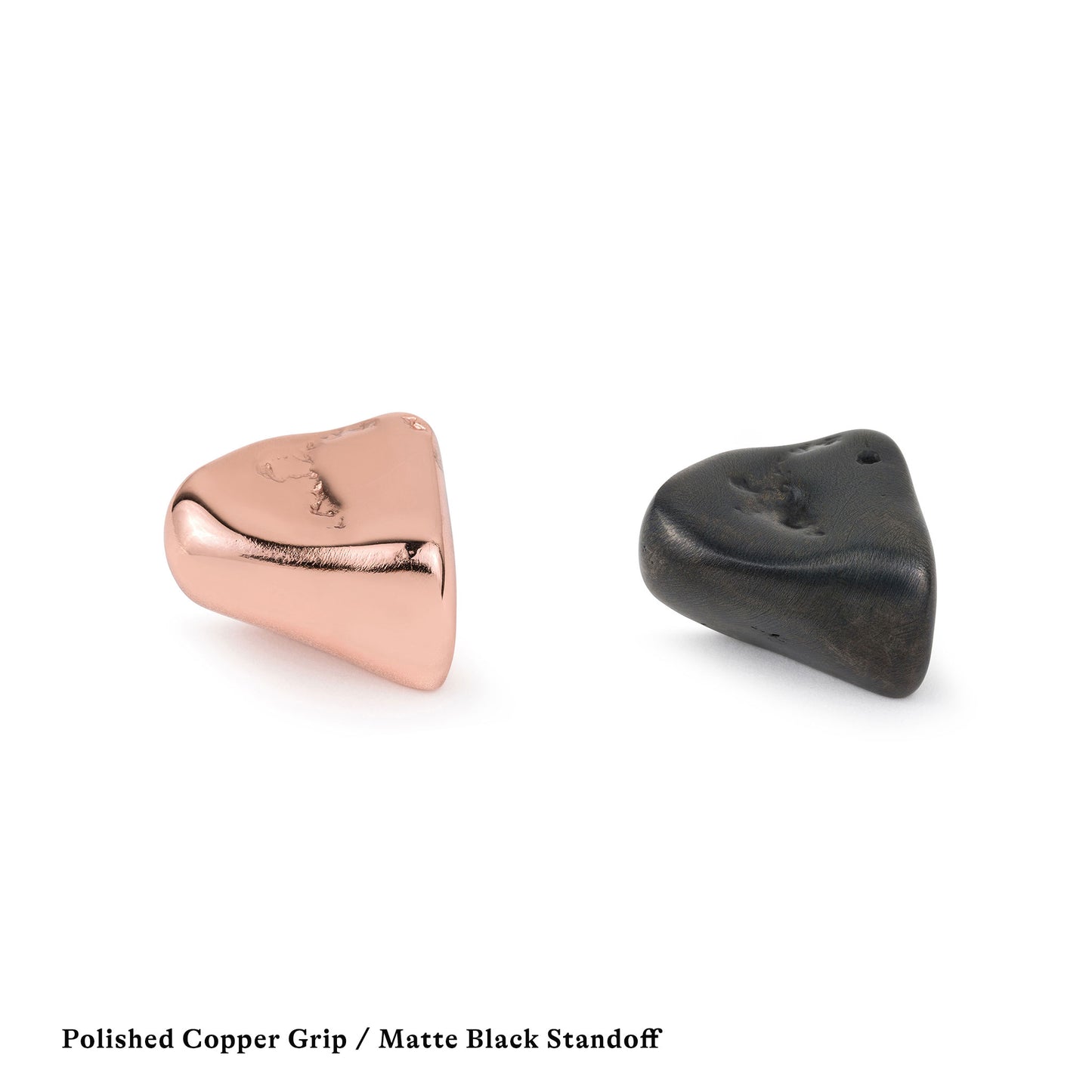 Finish selection Polished Copper and Matte Black