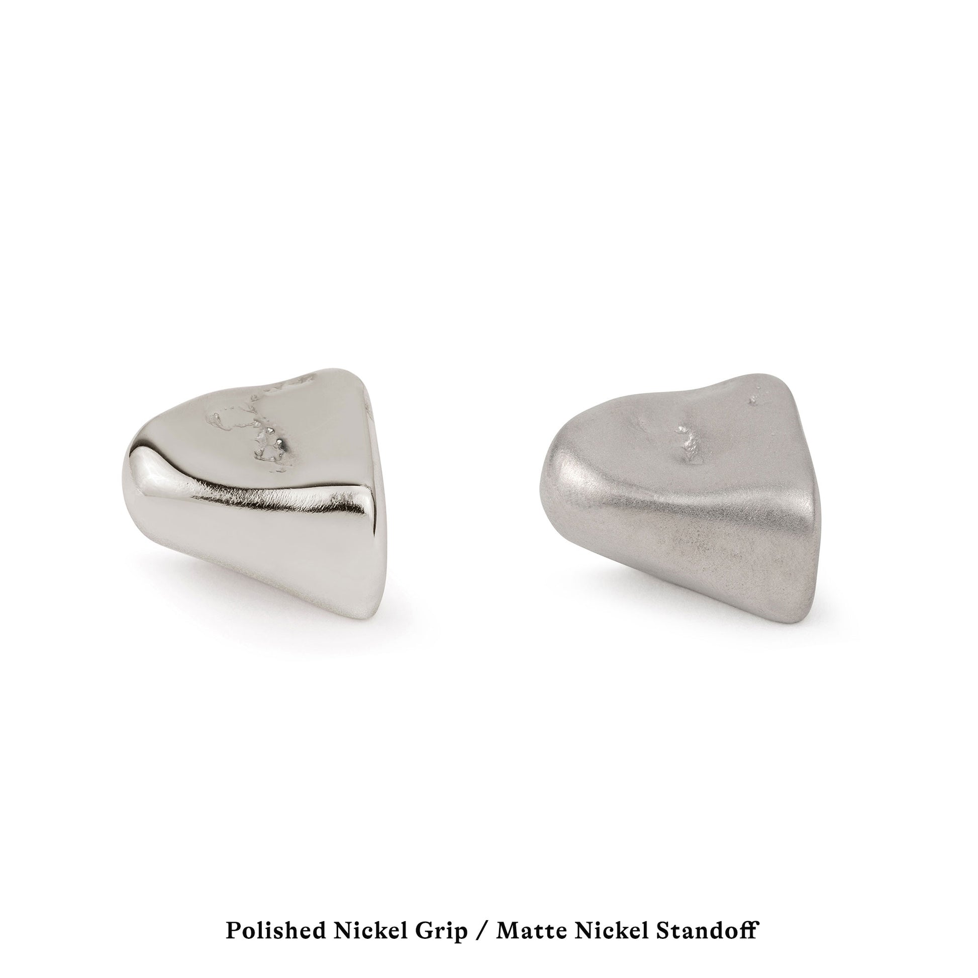 Finish selection Polished Nickel and Matte Nickel