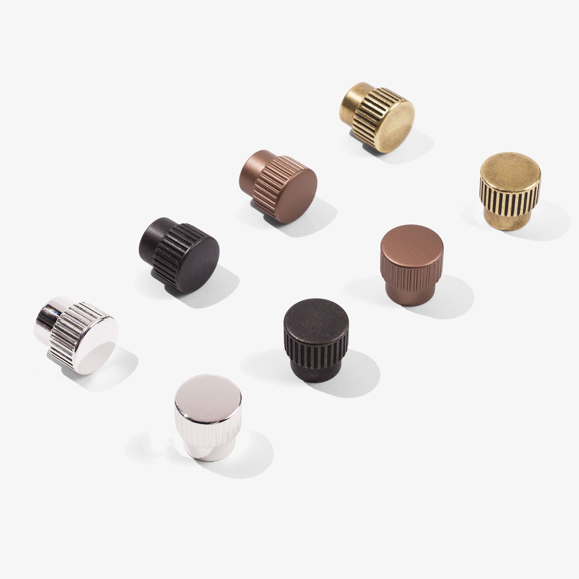 Fluted Knob in all finishes