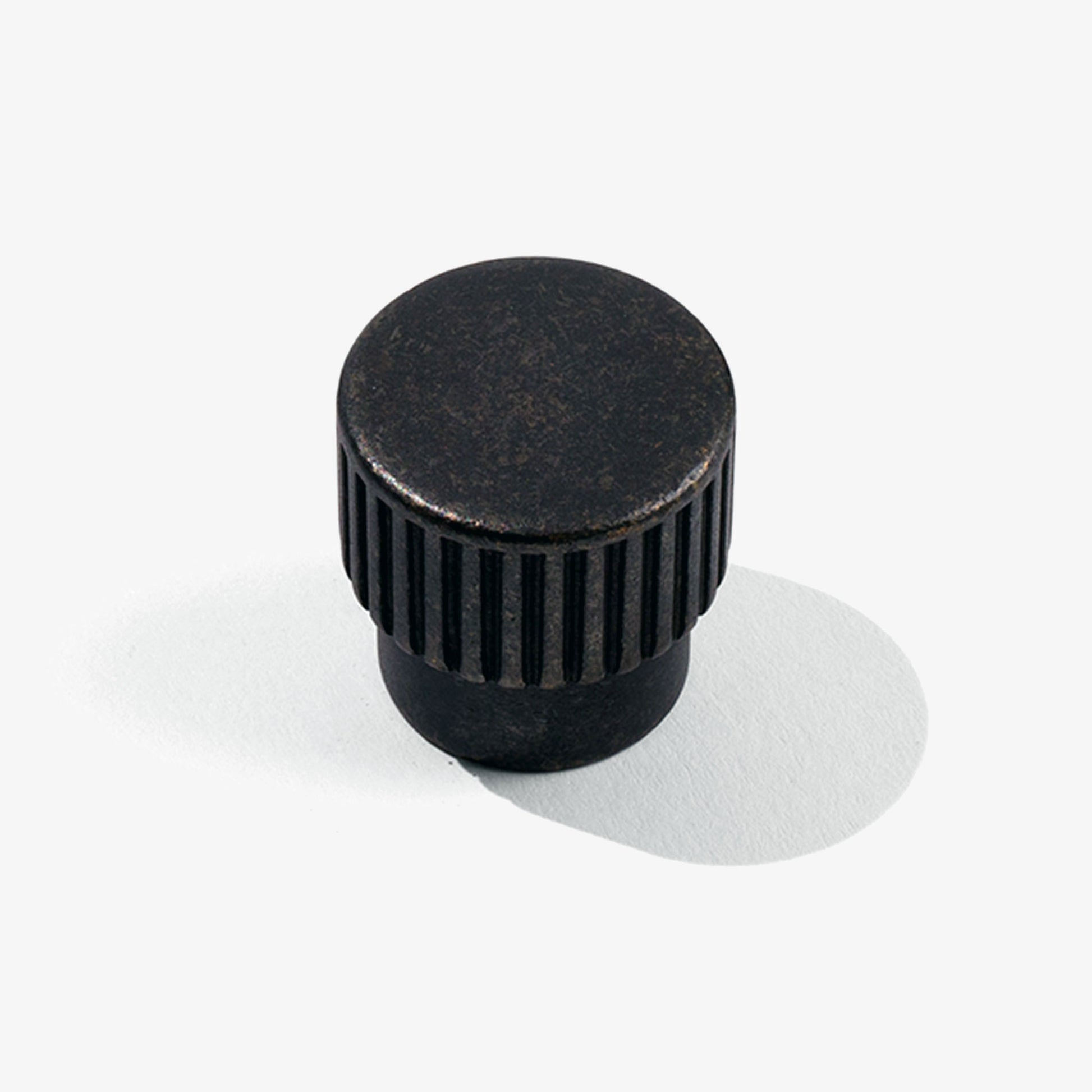 Fluted Knob in DEark Bronze