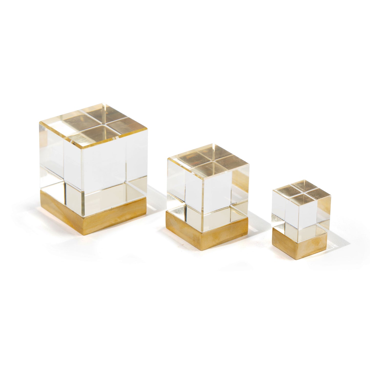 Glass Cube Three Sizes