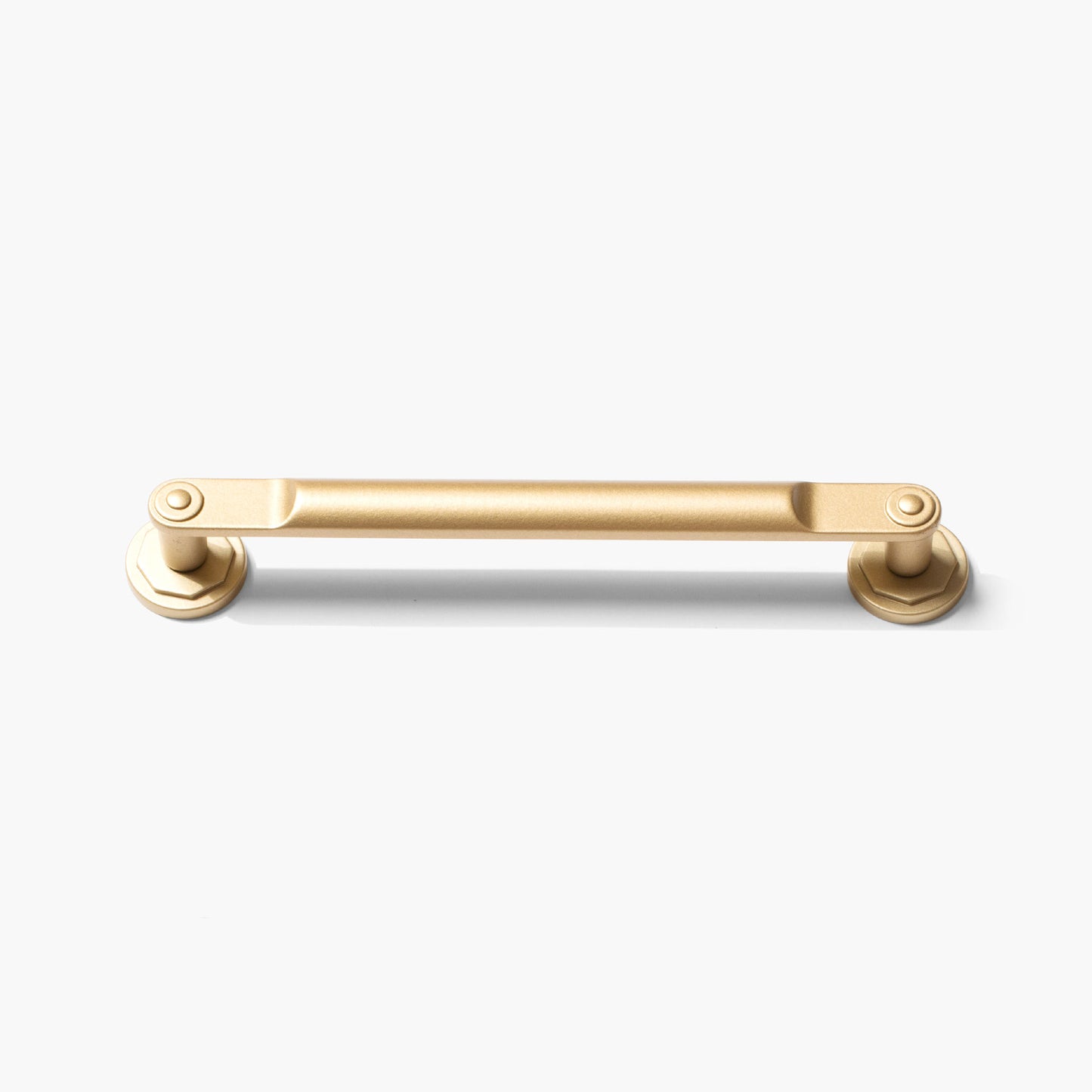 Satin Brass Industrial Modern Cabinet Pulls by Studio Marchant