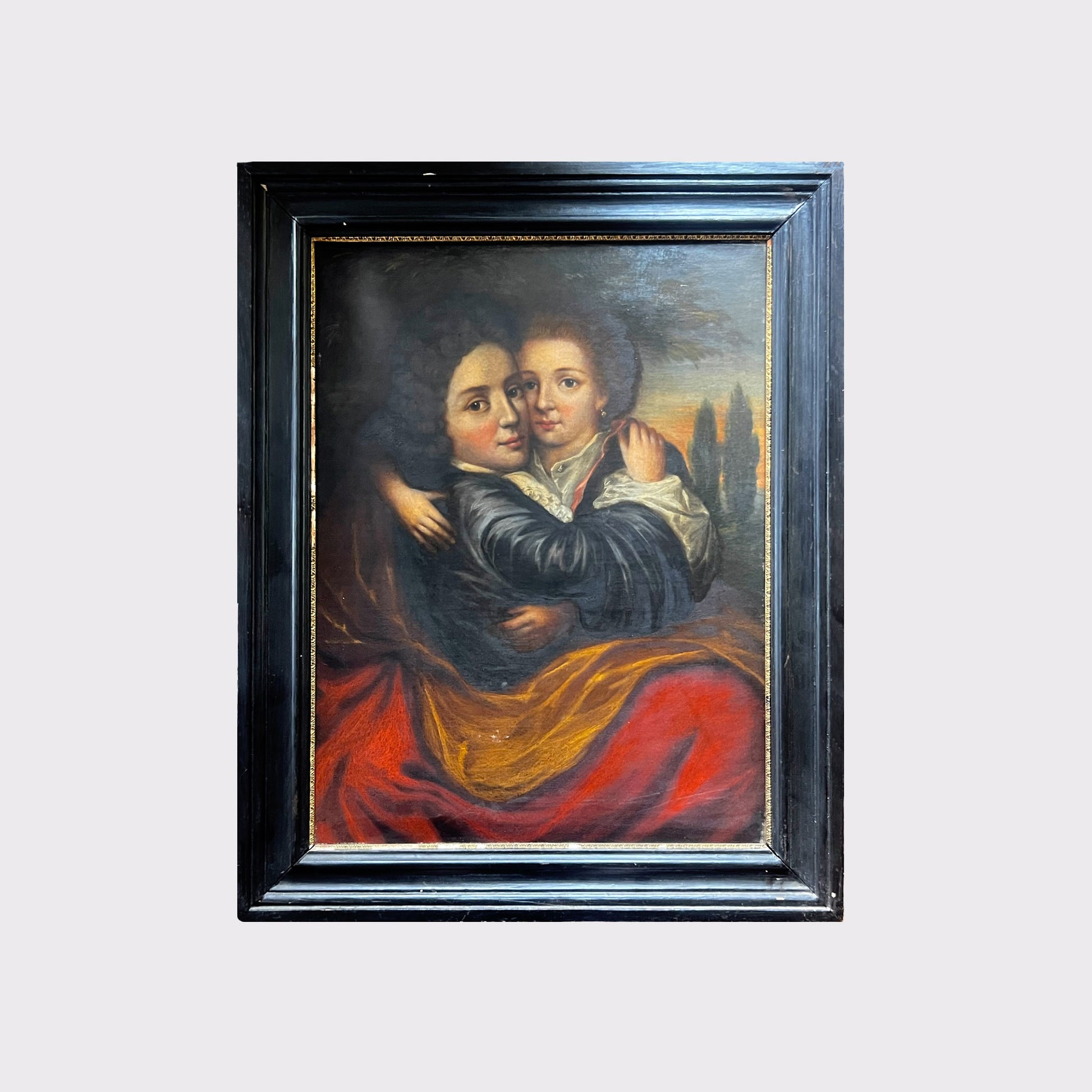 French Portrait of Two Noble Children Oil Painting