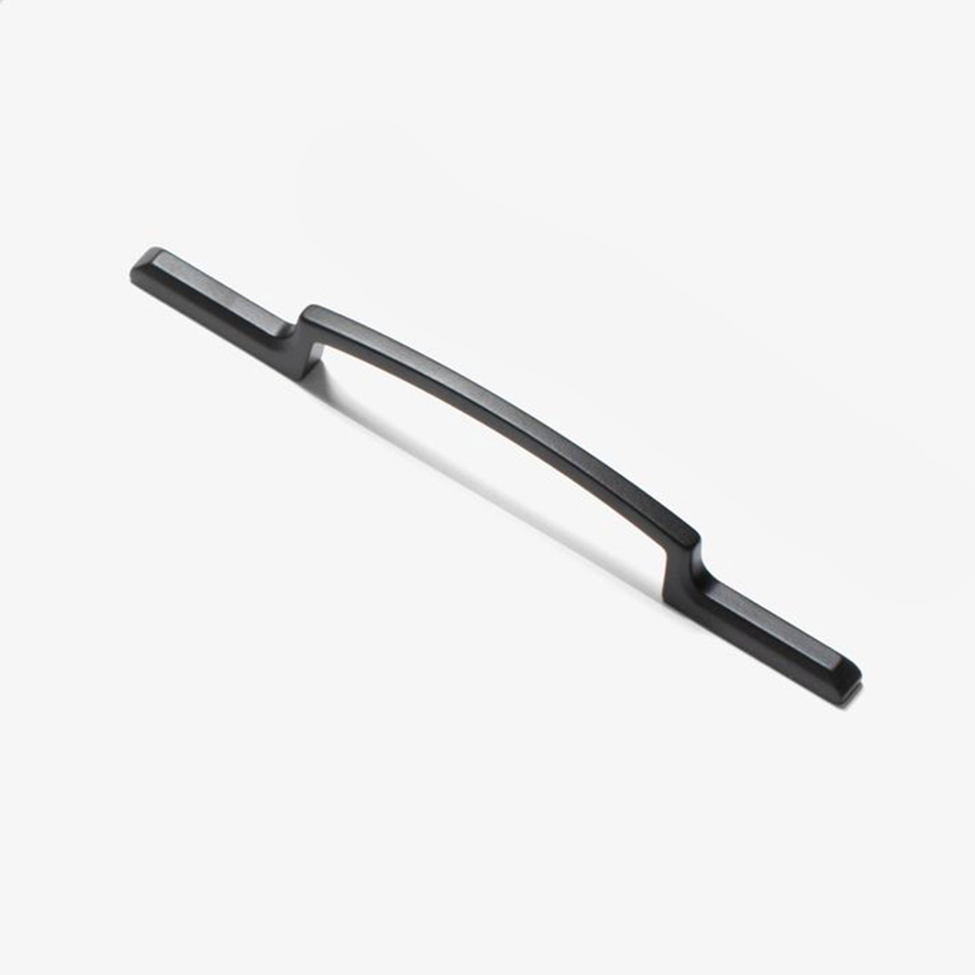 Matte Black Small Arm Modern Cabinet Pull by Studio Marchant