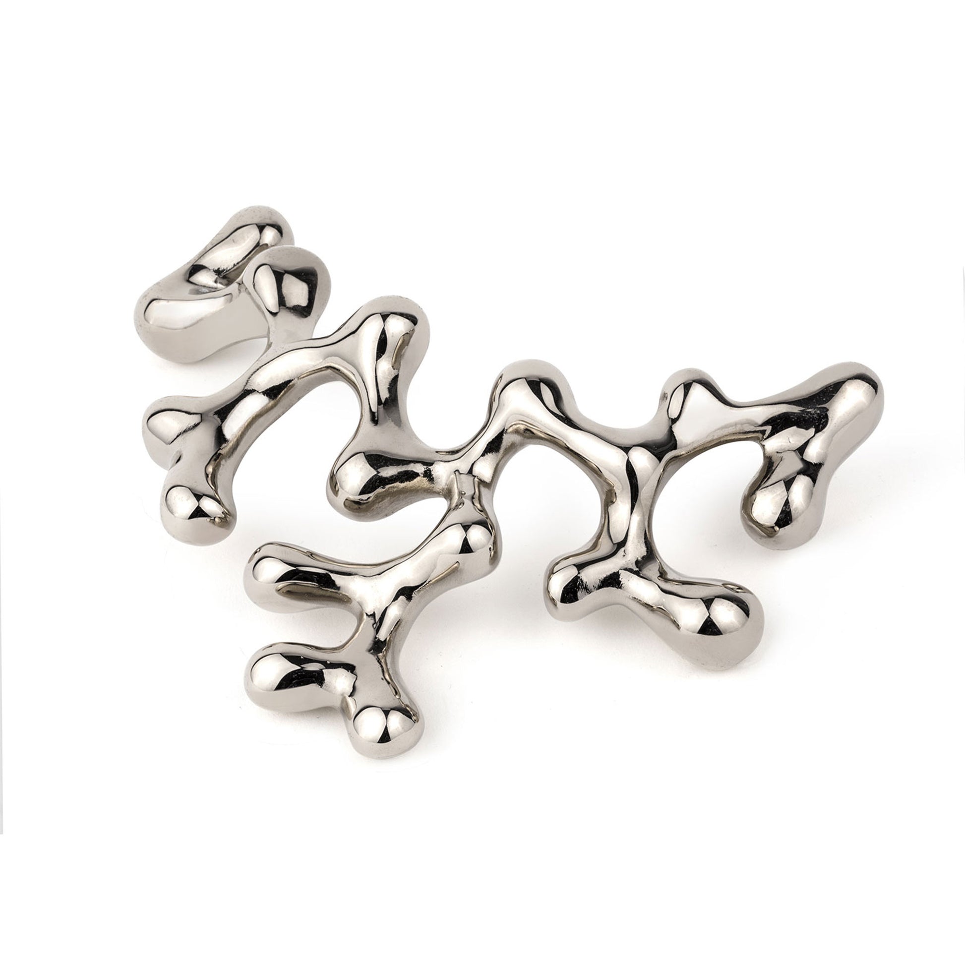  XX-Large pull in a polished nickel  finish on a white background