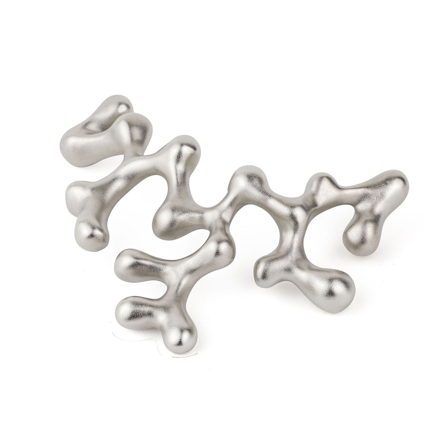  XX-Large pull in matte nickel finish on a white background